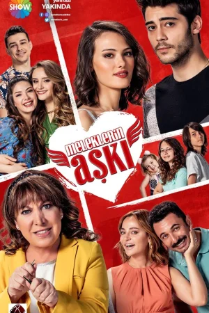 Постер турецкого сериала «Любовь ангелов»