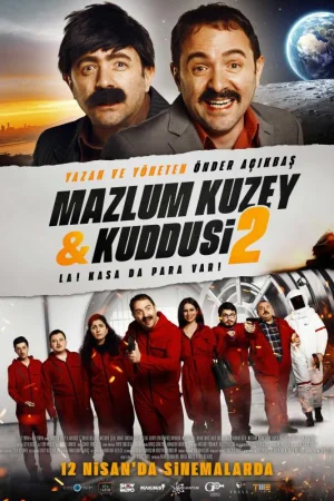 Постер турецкого фильма «Мазлум Кузей и Куддуси 2: Бабки в сейфе!»