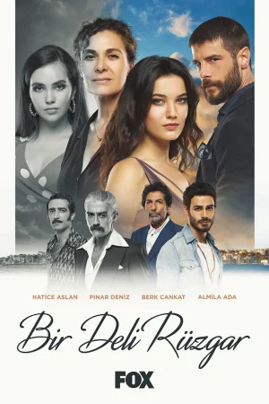Постер турецкого сериала «Сумасшедший ветер»